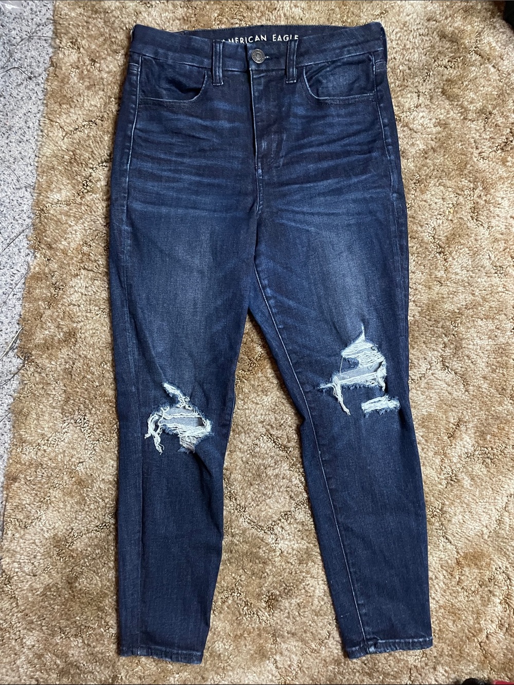 American Eagle Next Level Stretch Curvy High Rise Jegging Size 8 X-Short - Picture 3 of 6